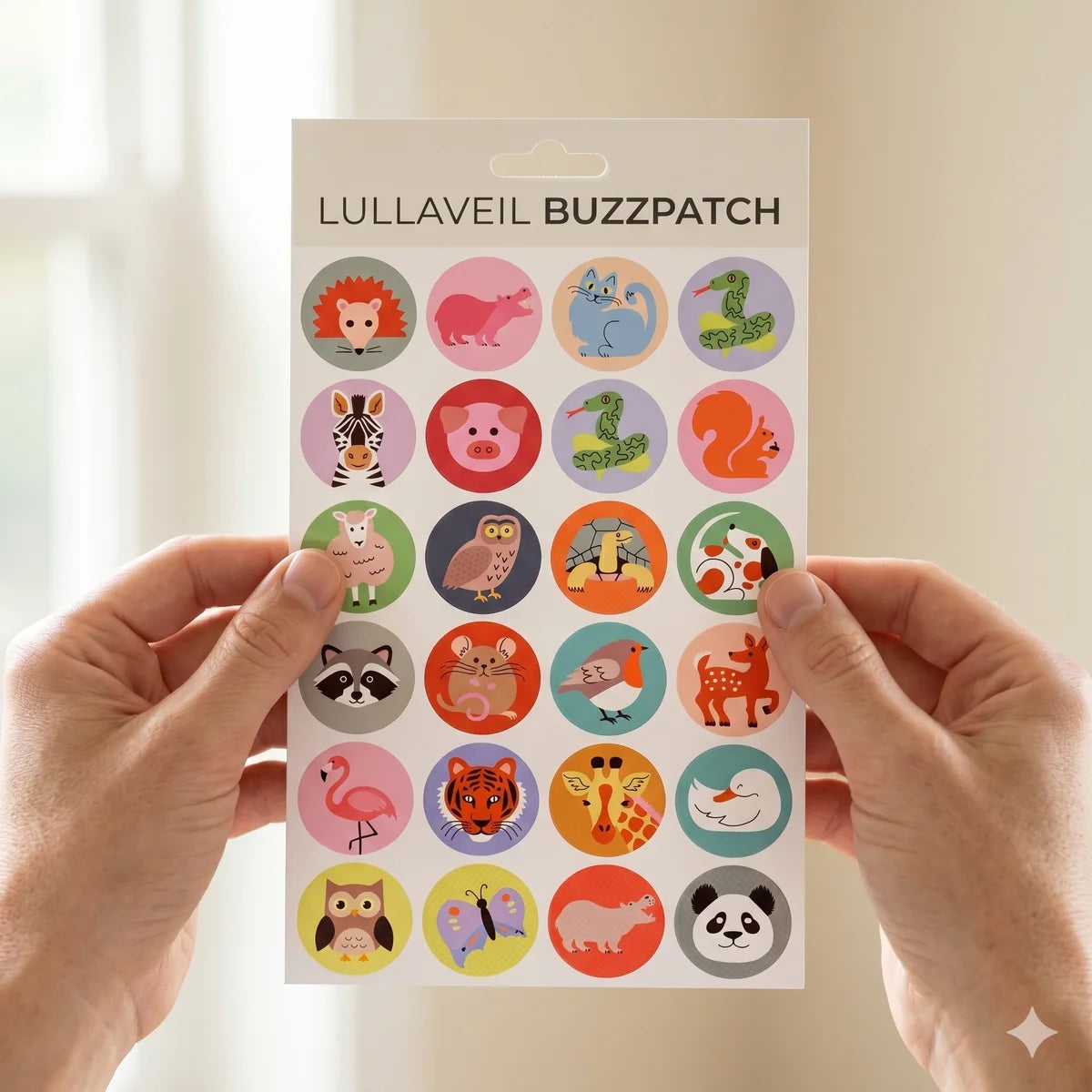 Lullaveil BuzzPatch — Stickere parfumate anti-tantari